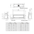 Majestic Echelon II 60" Linear Direct Vent Fireplace [ECHEL60IN-C] (SAK57214)