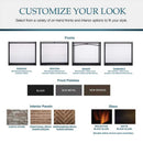 Majestic Meridian 36" Platinum Natural Gas Fireplace [MER36PN] (SAK43751)