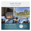 Majestic Lanai 60" Single Sided Linear Outdoor Gas Fireplace [ODLANAIG-60] (SAK94821)