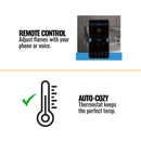 Majestic Meridian 42" Natural Gas Fireplace [MER42N] (SAK43895)