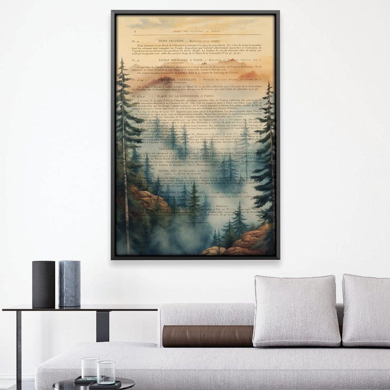 Majestic Mountains Canvas