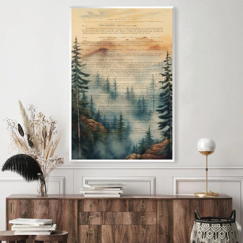 Majestic Mountains Canvas