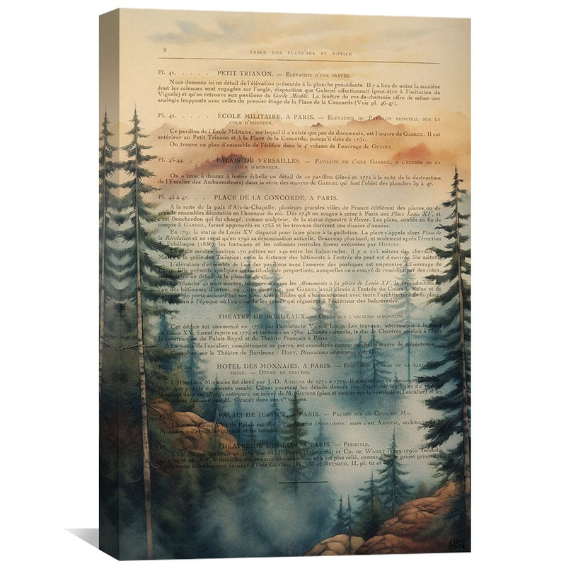 Majestic Mountains Canvas