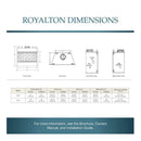 Majestic Royalton 42" Wood Burning Fireplace With Invisible Smoke Shield [BE42] (SAK14346)