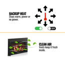 Majestic Ruby 25" Direct Vent Insert [RUBY25IN/IL] (SAK78432)