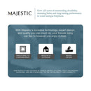 Majestic Sovereign 42" Black Wood Burning Fireplace [SA42R/C] (SAK59347)