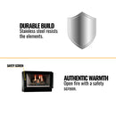 Majestic Sovereign 36" Black Wood Burning Fireplace [SA36R/C] (SAK61347)