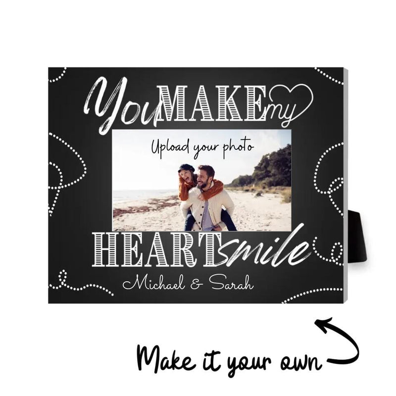 Make My Heart Smile Desktop Canvas