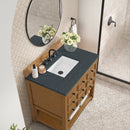 James Martin Malibu 36" Single Bathroom Vanity, Amber Birch