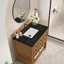 James Martin Malibu 36" Single Bathroom Vanity, Amber Birch