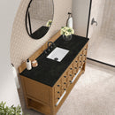 James Martin Malibu 60" Single Bathroom Vanity, Amber Birch