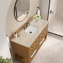James Martin Malibu 60" Single Bathroom Vanity, Amber Birch