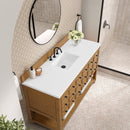 James Martin Malibu 60" Single Bathroom Vanity, Amber Birch