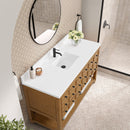 James Martin Malibu 60" Single Bathroom Vanity, Amber Birch