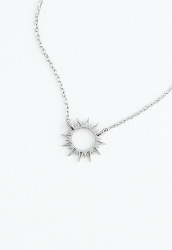 Mallory Silver Necklace