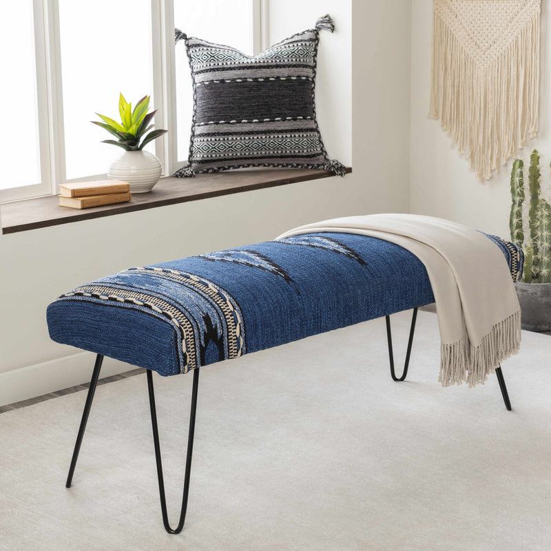 Unken Dark Blue Bench