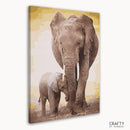 Father and Son Mammoths