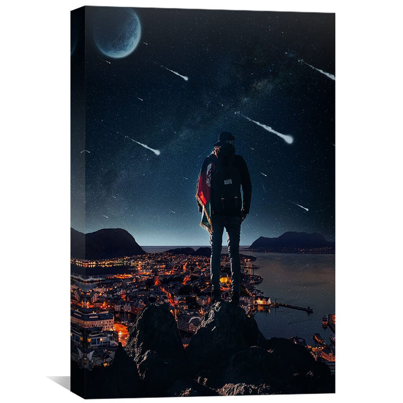 Man Standing Canvas