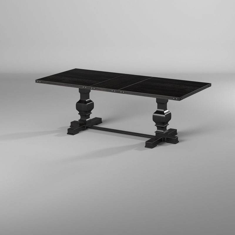 Manchester Dining Table, Vintage Black