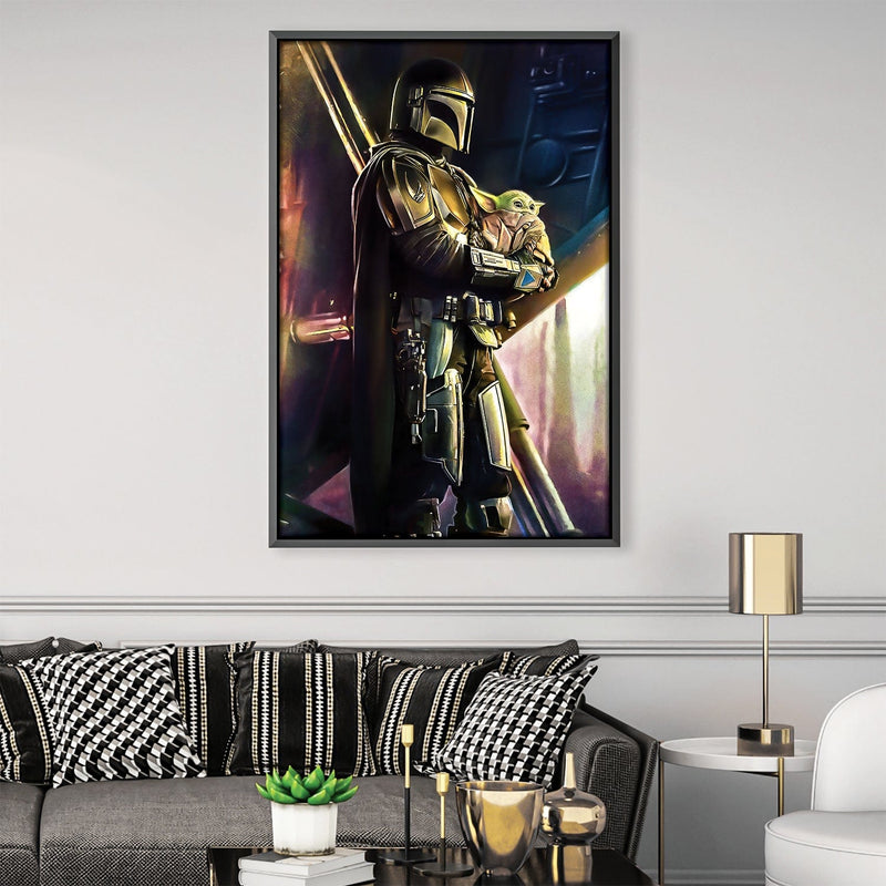 Mandalorian Guardian Canvas