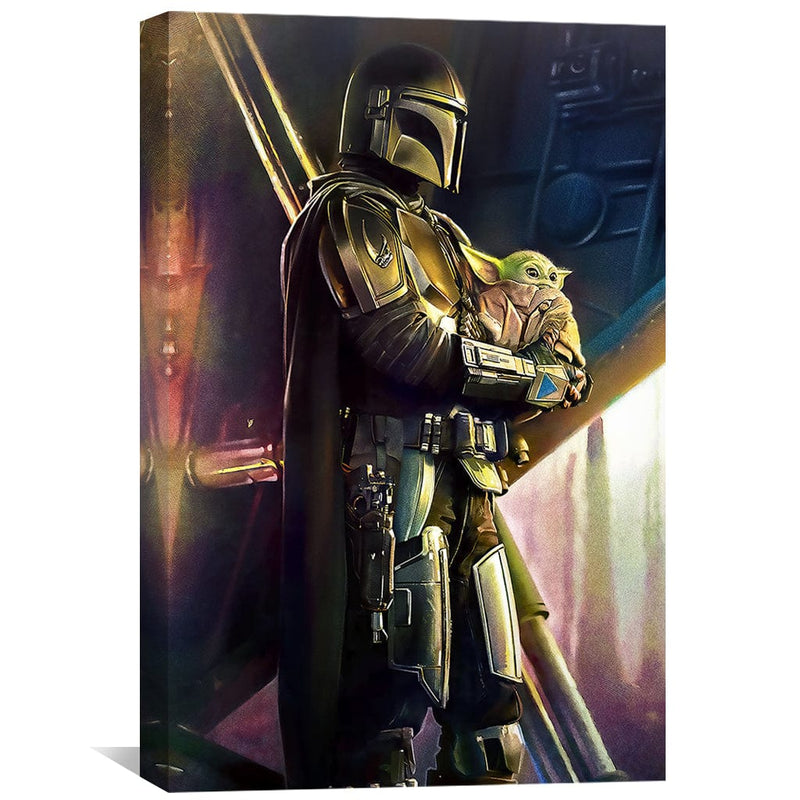 Mandalorian Guardian Canvas