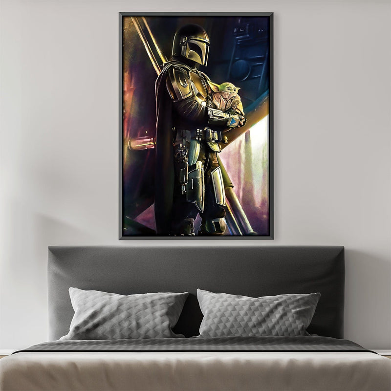 Mandalorian Guardian Canvas