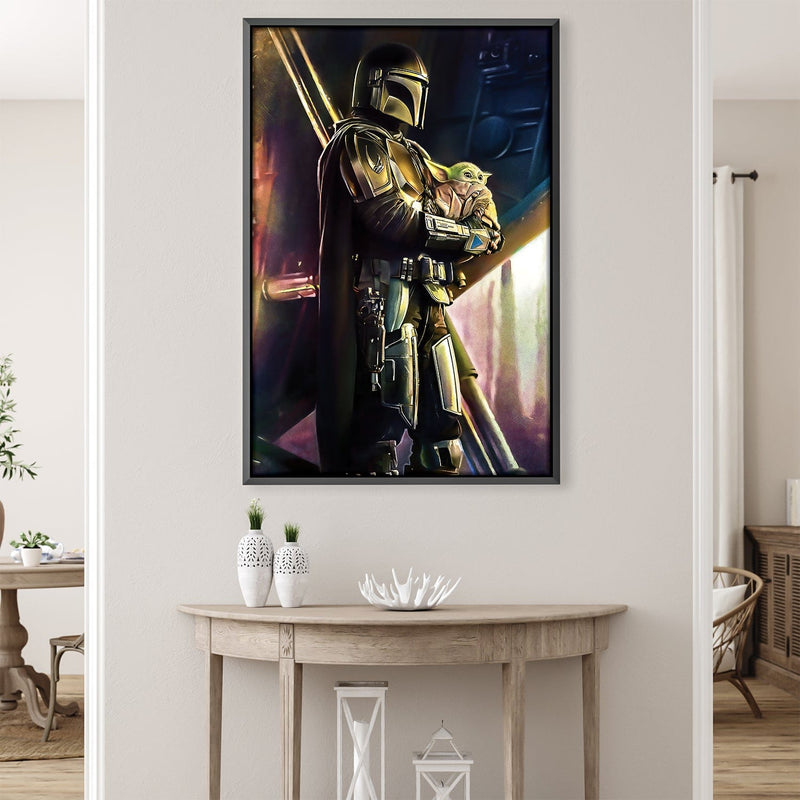 Mandalorian Guardian Canvas