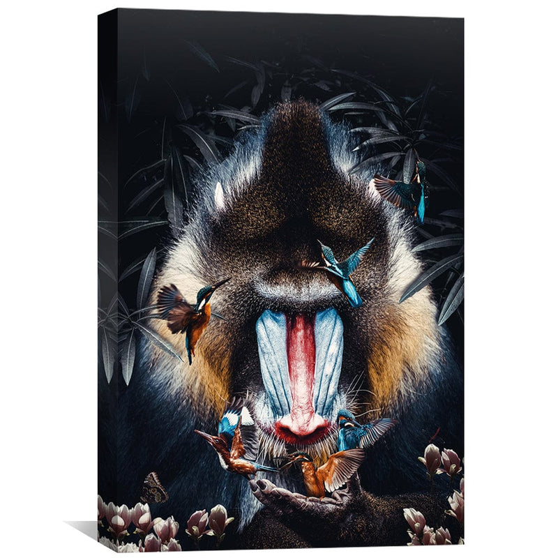 Mandrill 2 Canvas