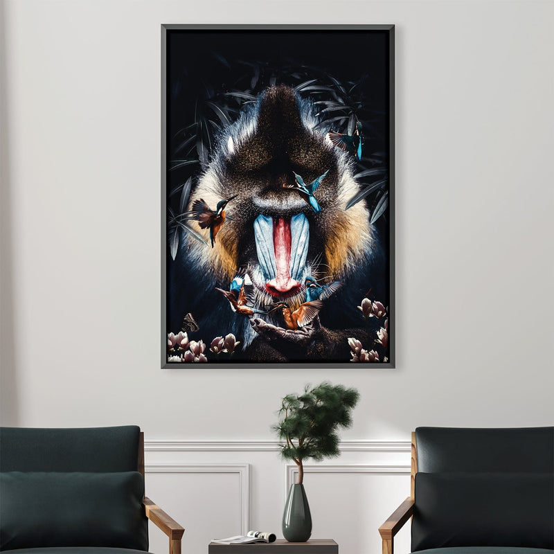 Mandrill 2 Canvas