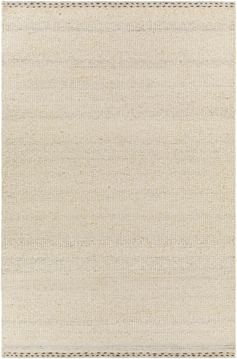 Yaniklar Cream Flat Woven Wool Rug