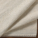 Yaniklar Cream Flat Woven Wool Rug