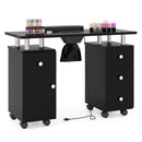 Manicure Table Nail Desk with Electric Dust Collector and 3 Dust Bags by LJGDeals