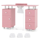 Manicure Table Nail Desk with Electric Dust Collector and 3 Dust Bags by LJGDeals