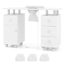 Manicure Table Nail Desk with Electric Dust Collector and 3 Dust Bags by LJGDeals