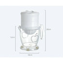 Manual white plastic fruit juice extractor kitchen watermelon juicer by Decorbites