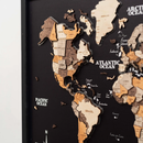 Map on Board LED 2.0 Multicolor by Enjoy The Wood