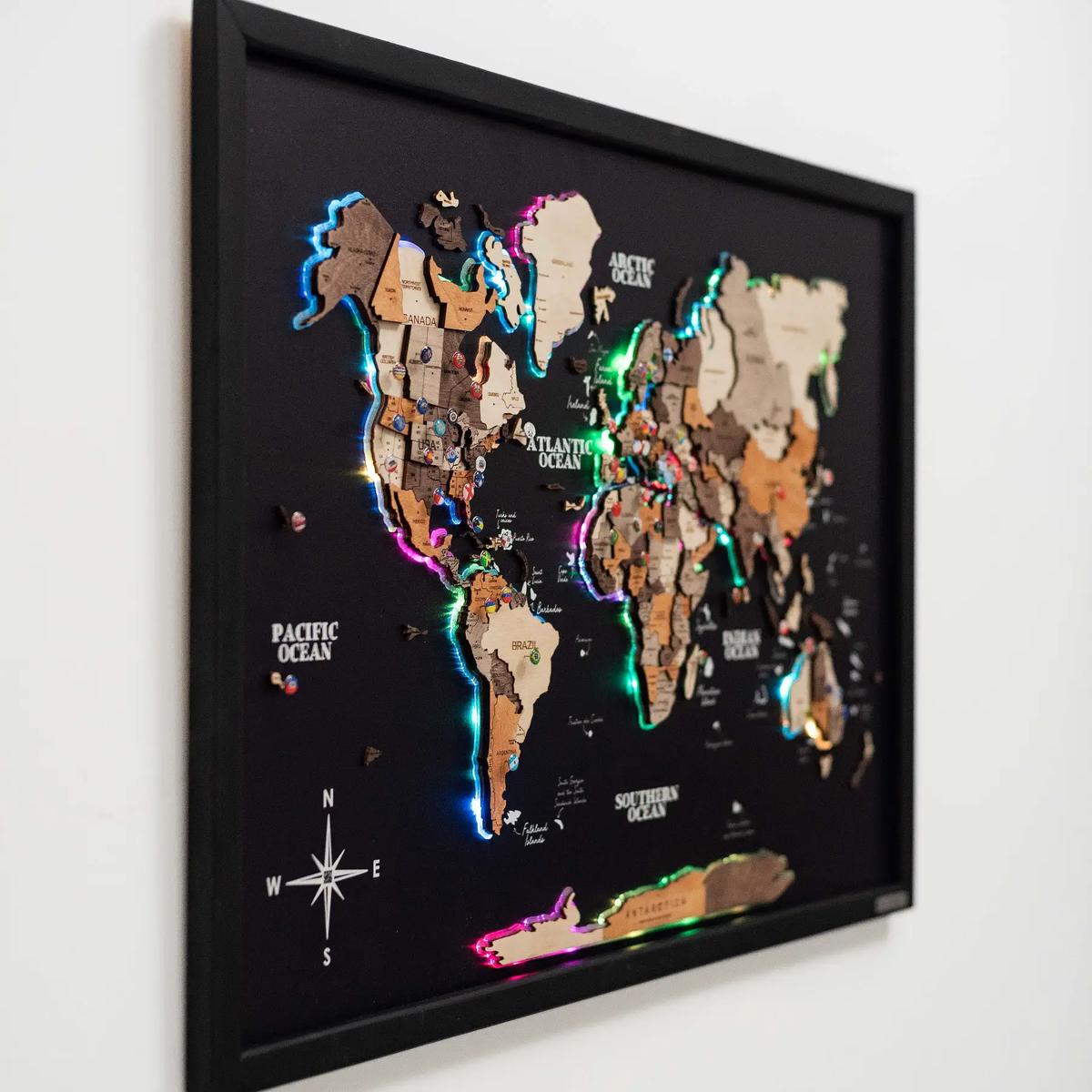 Map on Board LED 2.0 Multicolor, photo 7 of 13