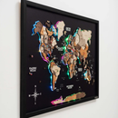 Map on Board LED 2.0 Multicolor by Enjoy The Wood
