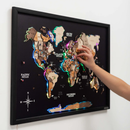Map on Board LED 2.0 Multicolor by Enjoy The Wood