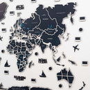 World Photo Map Midnight