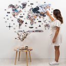 World Photo Map Midnight