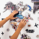 World Photo Map Midnight