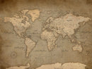 Personalized World Map Wall Art – Custom Framed Push Pin