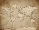 Personalized World Map Wall Art – Customizable Push Pin Map