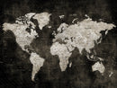 Personalized Push Pin World Map Canvas – Custom Framed