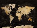 Extra Large World Map Canvas Print – Detailed Map Classic