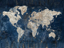 Custom Push Pin Travel Map Wall Art Canvas Print –