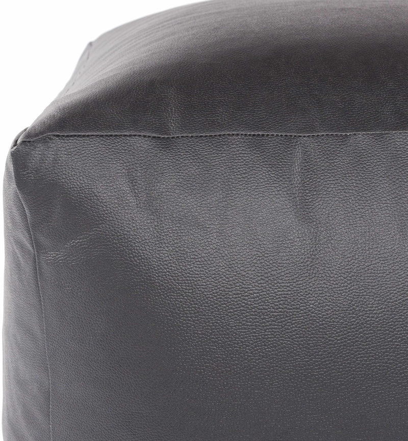 Schwadorf Black Pouf