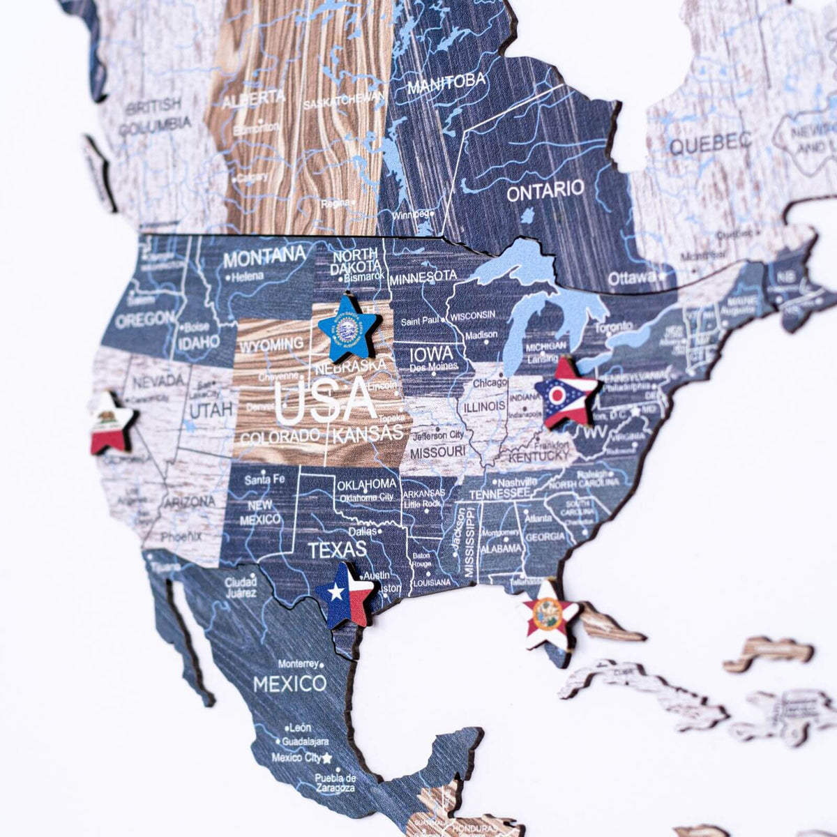 2D Wooden World Map Mystery, photo 7 of 10
