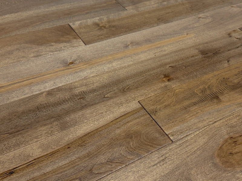 Maple Distressed/Handscraped Solid Hardwood 3/4 x 5 in. - Tuscany